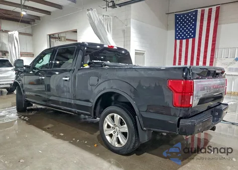 2018 Ford F150 Supercrew из США, поврежденный, VIN 1FTFW1E10JFC53012